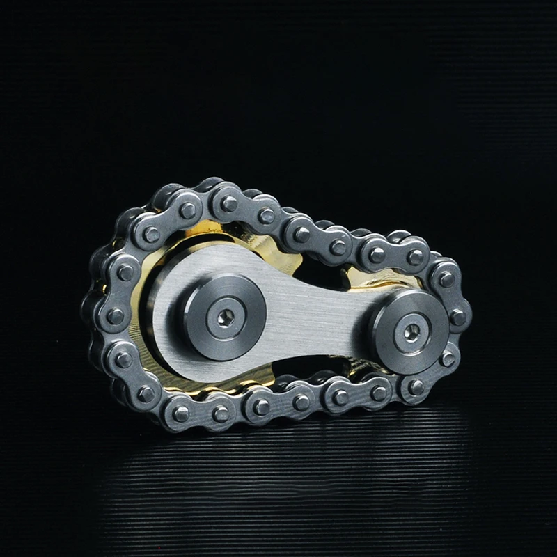 

New Metal Sprockets Fidget Spinner Toys Adults Stress Relief EDC Hand Spinner Gear Chain Toys Children Flywheel Antistress Gifts