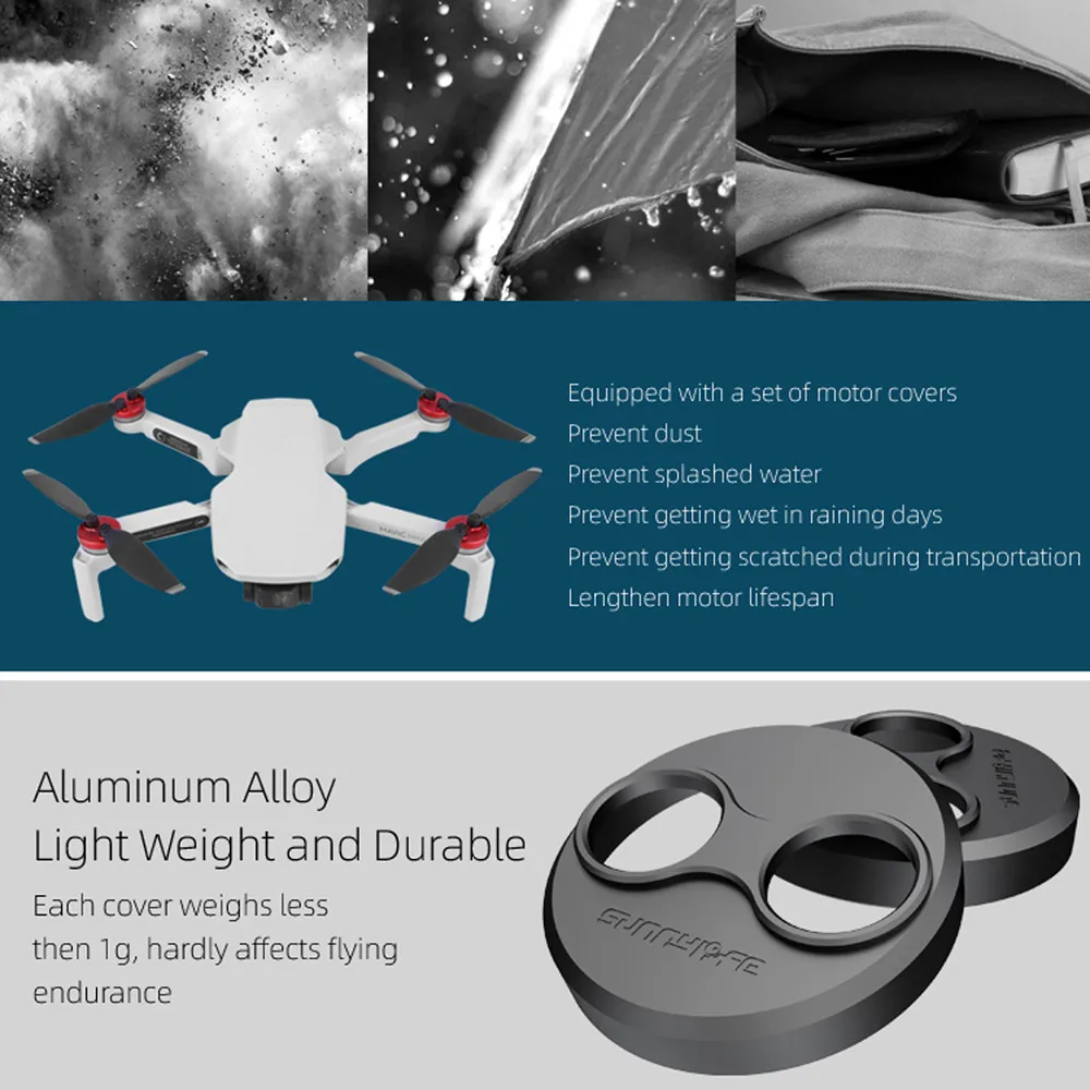 4 шт. металлические крышки двигателя Пылезащитный Водонепроницаемый защитный