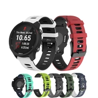 20mm watch strap band for garmin forerunner 245 245m 645 vivoactive 3 venu sport smartwatch replacement bracelet hole watchband