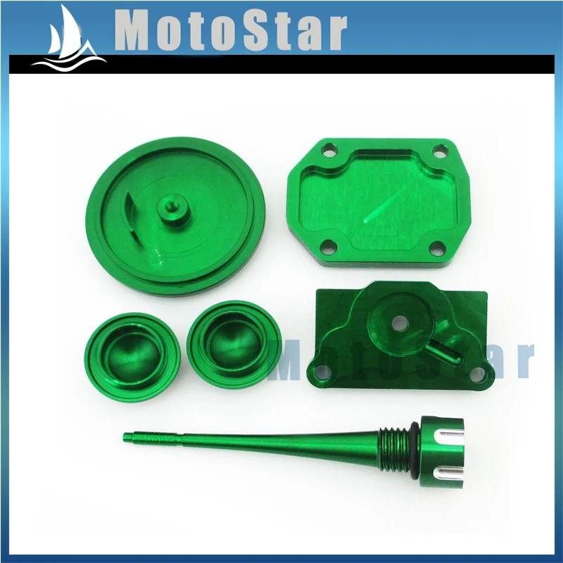 Зеленый комплект для модификации двигателя крышка клапана китайского 50 куб. См 70