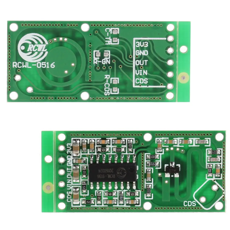 

2021 New Microwave Sensor RCWL-0516 Switch Module Human Induction Board Detector