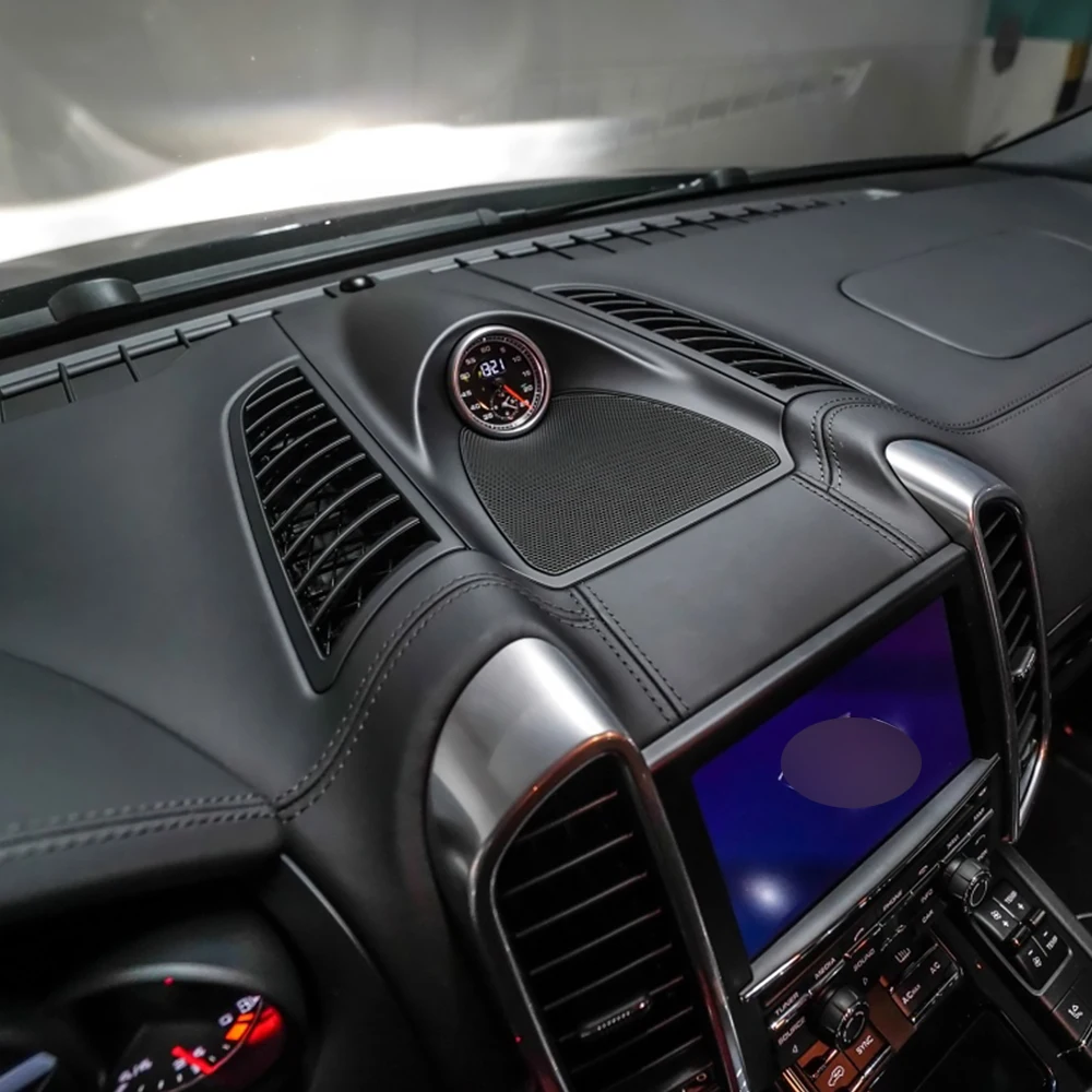 Cronometro cruscotto console auto per Porsche Cayenne 2011-2017 scatola  bussola orologio cruscotto interno e tempo sincronizzato ago