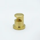 Латунный перкуссионный распылитель высокого давления на 180 градусов, Форсунка в форме веера, головка распылителя сельскохозяйственного орошения, защита растений fitti