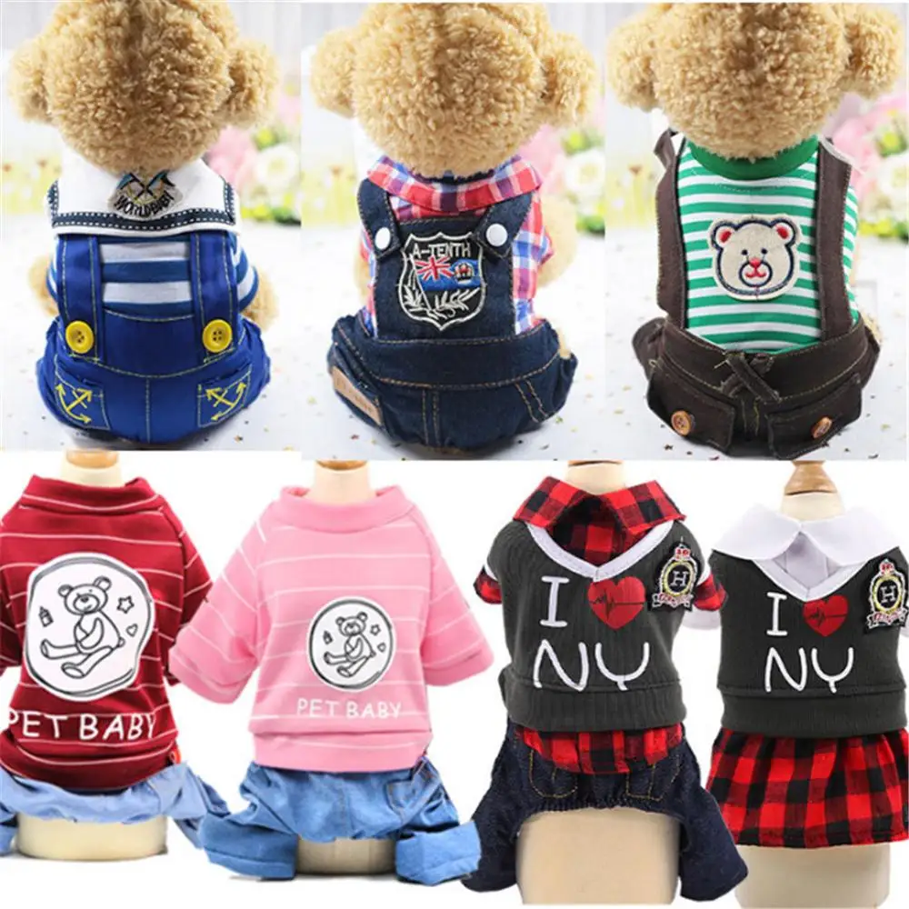 

Autumn Pet Dog Clothes For Dogs Overalls Pet Jumpsuit Puppy Cat Clothing For Dog Coat Thick Pets Dogs Clothing Chihuahua York