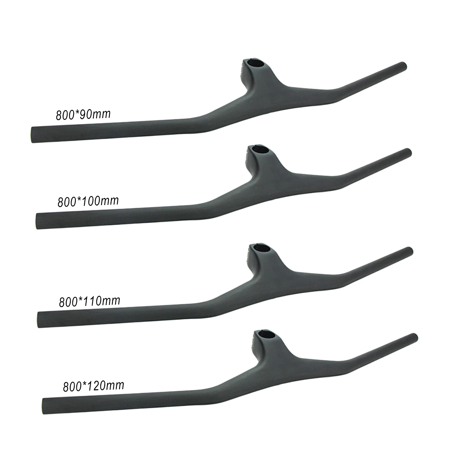 

MTB Handlebar, Bar Clamp 28.6mm, Width 800mm, Carbon Riser Bar for