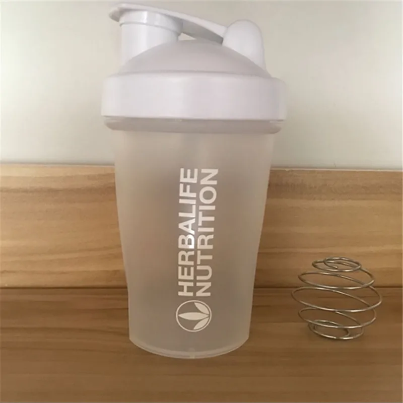 Высокий набор-Herbalife шатающийся стакан пункт молочного встряхивания Протеиновой порошковой чашки с мячом УФ печати смешивая чашка