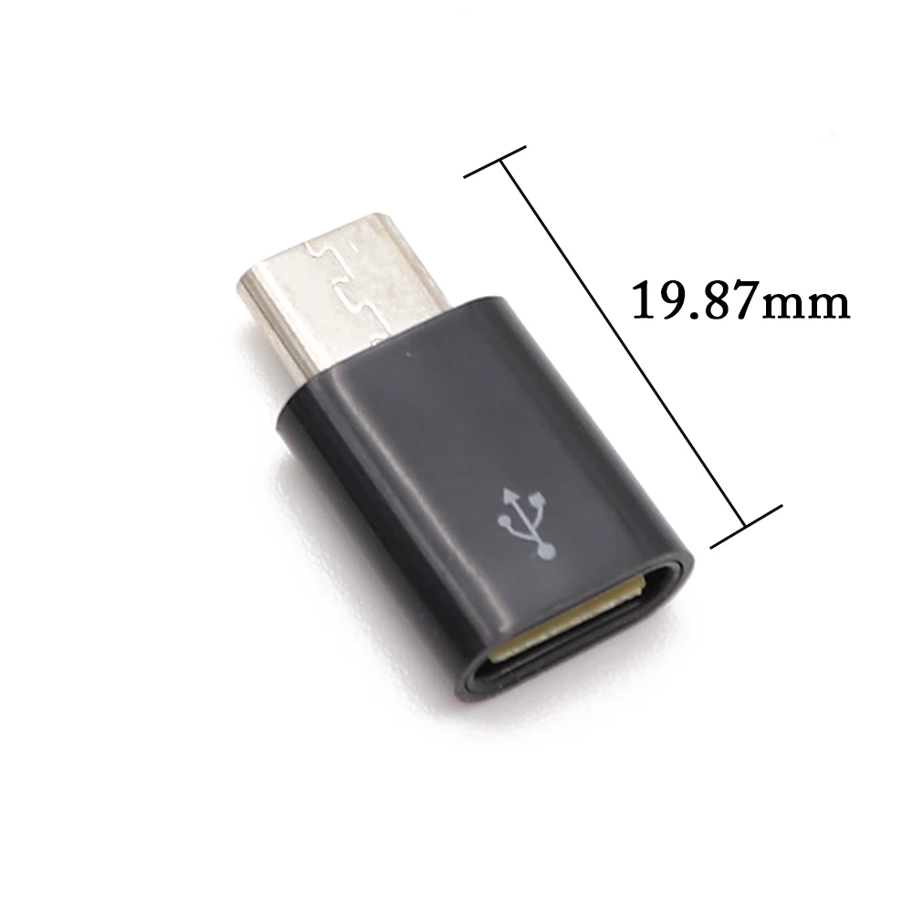 Переходник Type C Мама на Micro USB 2 0 папа 3 1|Переходники и адаптеры| |