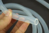 2 meters transparent food grade silicone tube 8mm id x 12mmod flexible garden rubber hose aquarium soft tubing hose