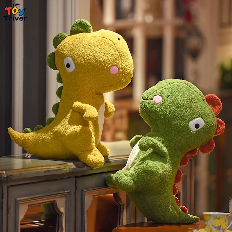 Kawaii динозавр плюшевая игрушка Triver мягкие животные кукла подушка Детские дети
