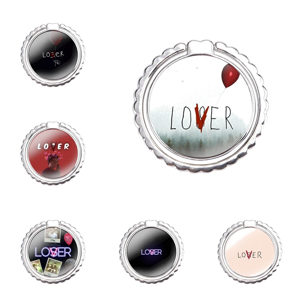 Movie It Losers Club Lover Mobile Phone Finger Ring Holder 360 Degree Metal Finger Phone Stand