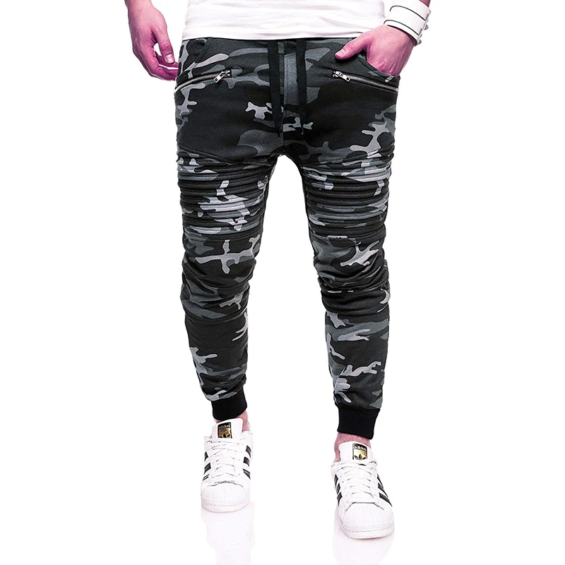 MJARTORIA новые мужские камуфляжные повседневные штаны 2019 Мужская мода для спортзала