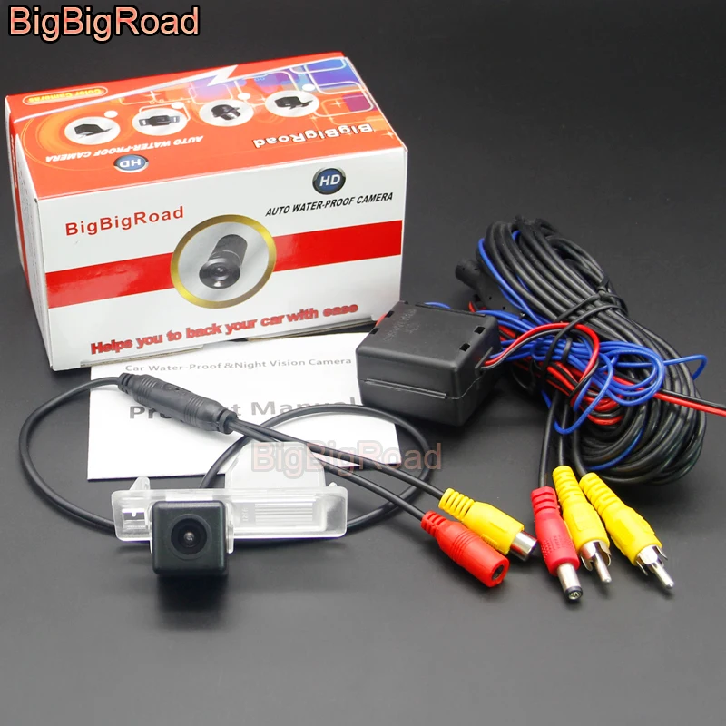 Камера заднего вида BigBigRoad CCD парковочная камера для лифана X60 520 520I