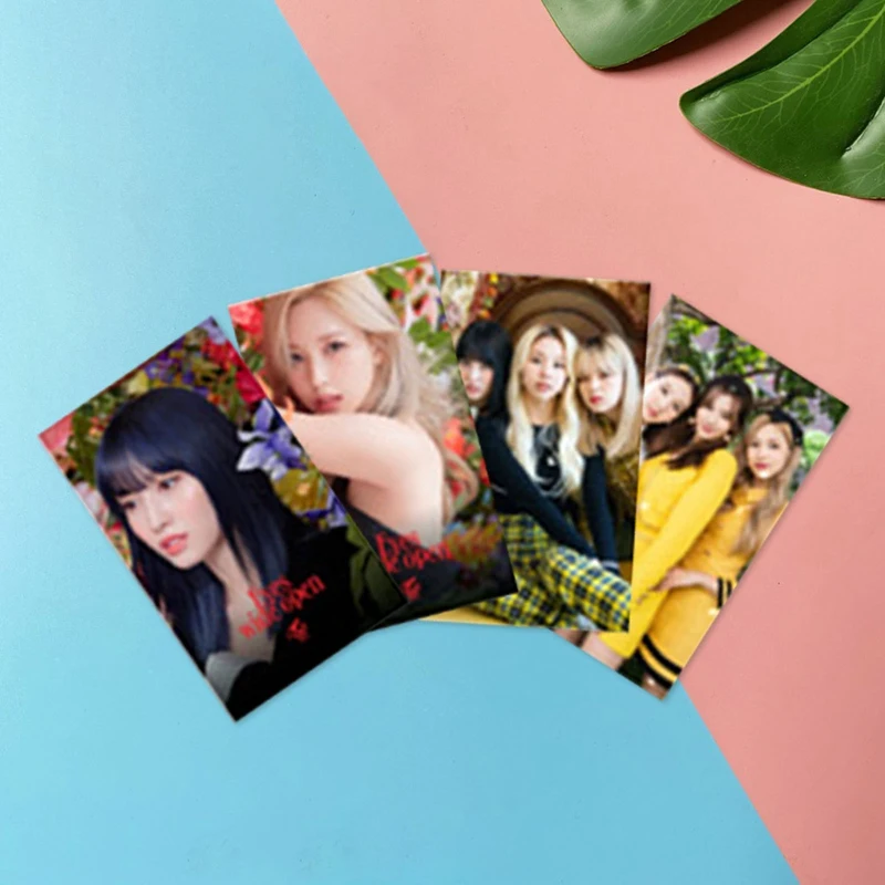 

30Pcs/Set Kpop TWICE New Album Eyes Wide Open Self Made Photograph Lomo Photo Card HD Collective Photocard