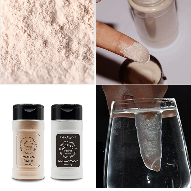 Пудра 2018 с серийным номером макияж художников рассыпчатая пудра без цвета для