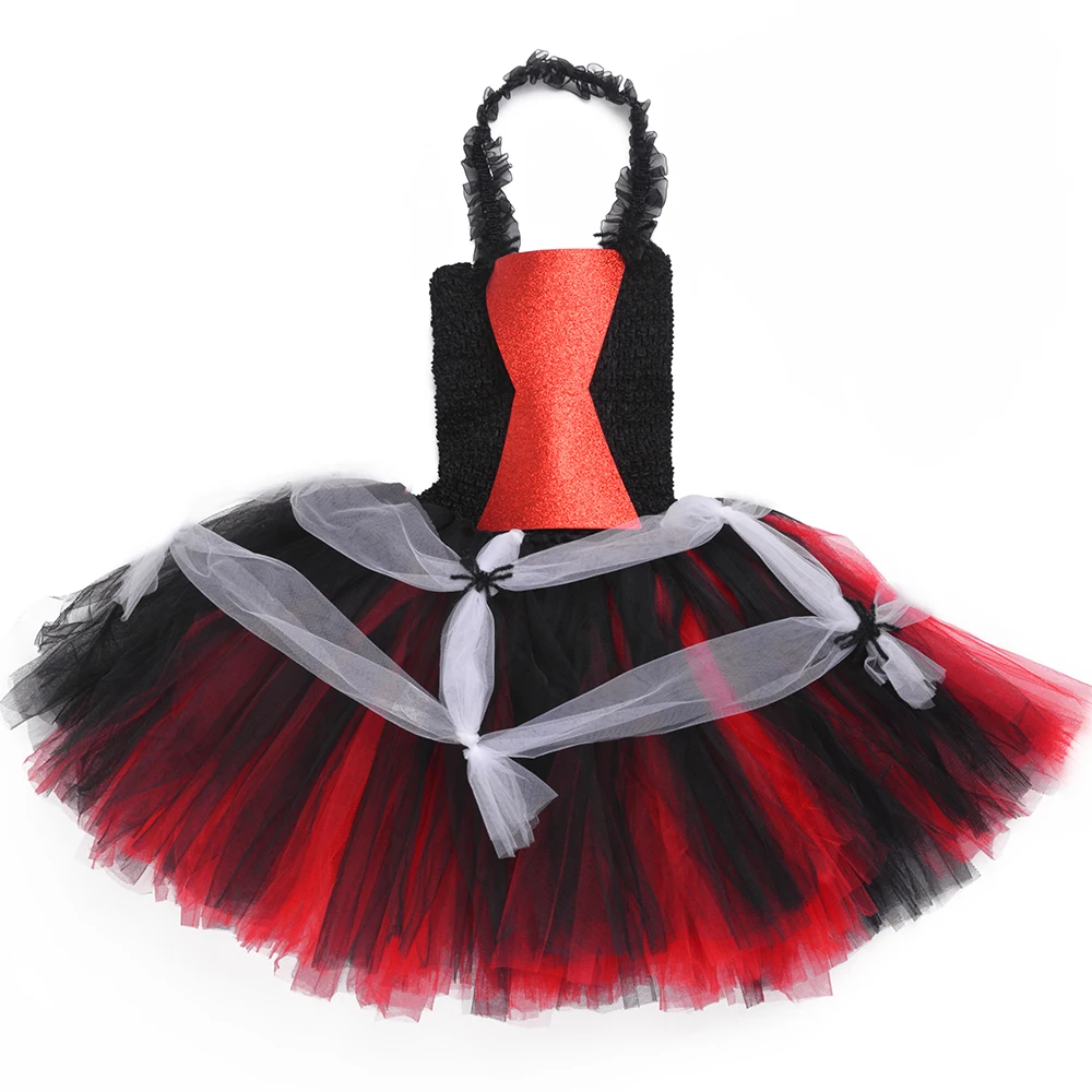 Ядовитых Вдова Паук платье-пачка платье для девочек-младенцев с тематикой