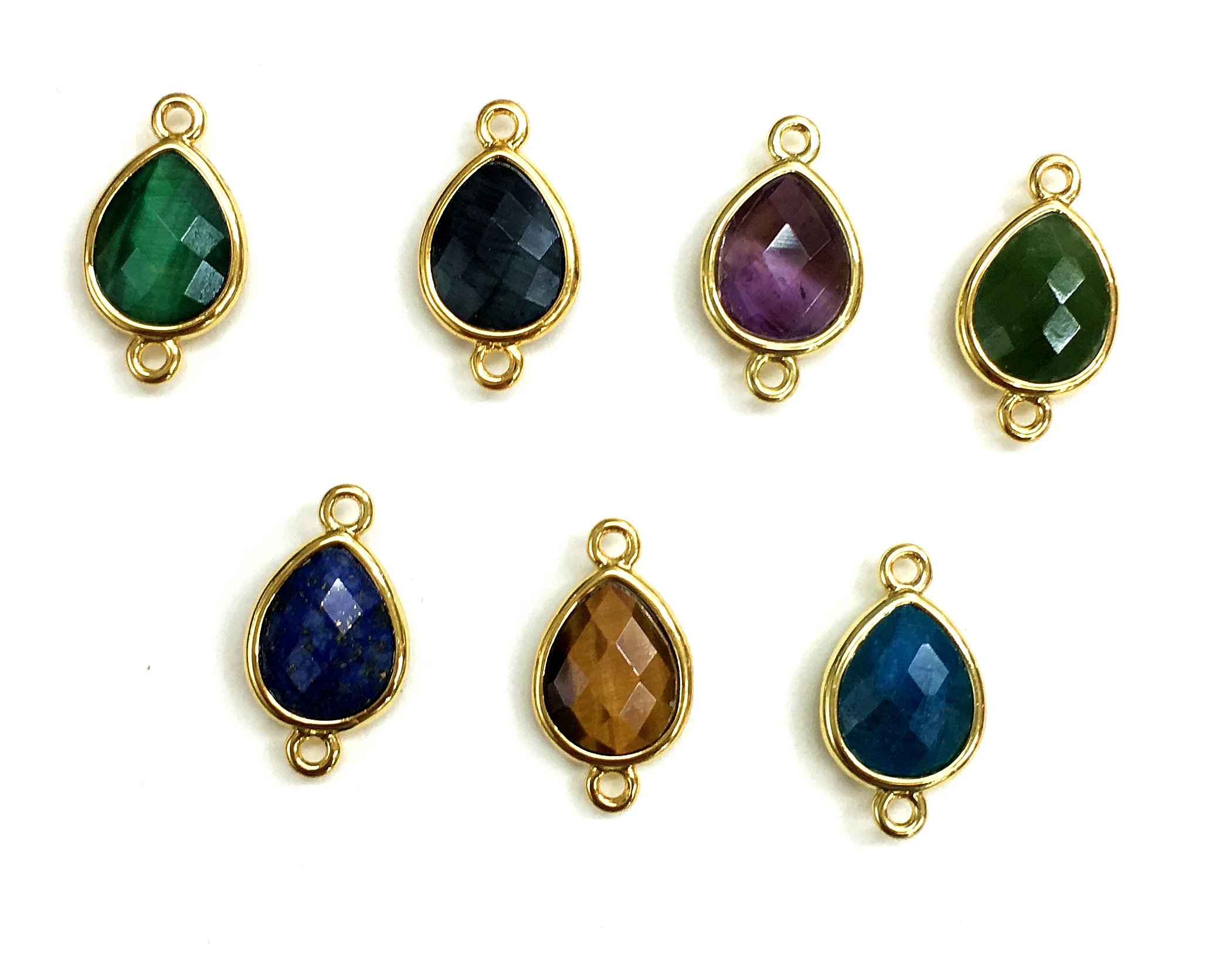 Латунь микро проложить CZ Циркон КАПЛЕВИДНАЯ металлическая прокладка Шарм найти