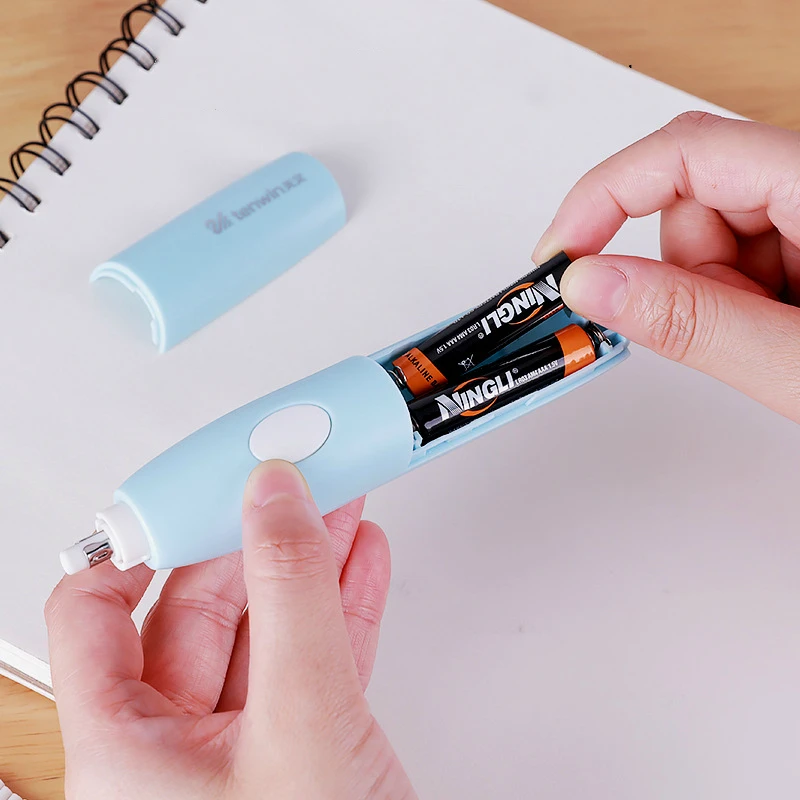 ТЭН вин регулируемый карандаш Электрический ластик школьные резинки Kawaii