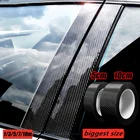 Автомобильные наклейки с узором из углеродного волокна 135710 м, противоступенчатая наклейка на бампер, дверь, защитные наклейки, автомобильные декоративные наклейки 3D