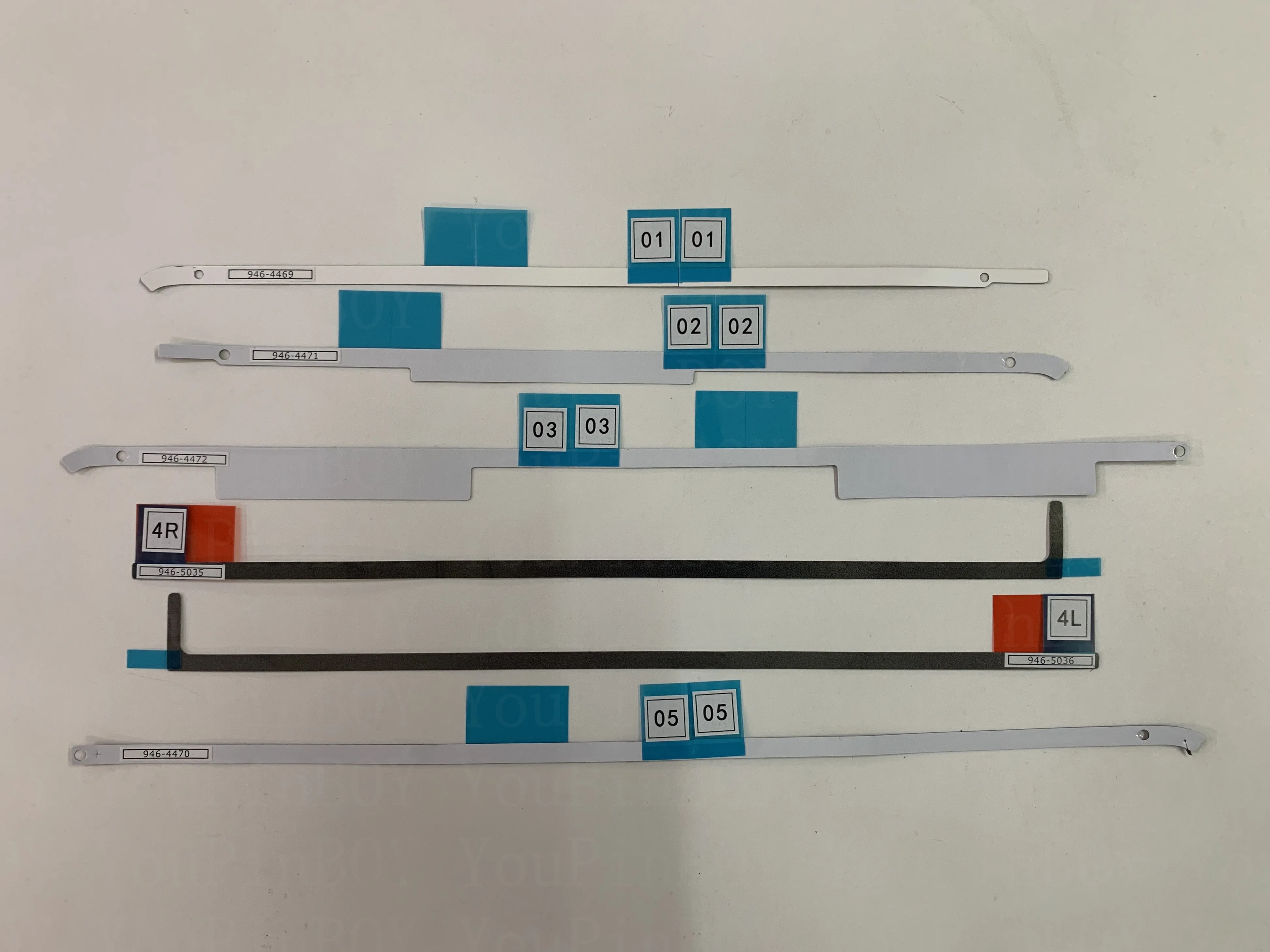 100 компл./лот Фирменная Новинка ЖК-дисплей Экран дисплея клейкая лента для Apple iMac 21