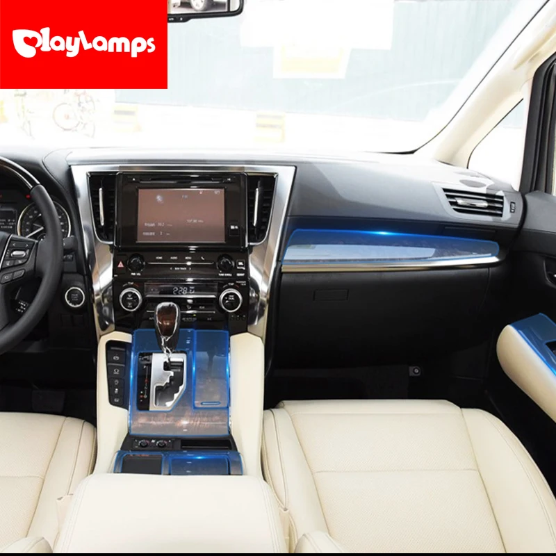 Автомобильная Наклейка для Toyota Alphard прозрачная защитная пленка ТПУ наклейка s 2014
