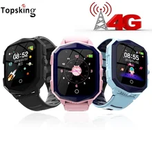4G Smart Watch Kids GPS WIFI Video Call SOS IP67 Waterproof Child Smartwatch Camera Monitor Tracker Location Phone Android Watch