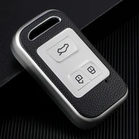 3 buttons tpu car key case bag for chery tiggo arrizo auto smart remote key cover holder car interior accessories