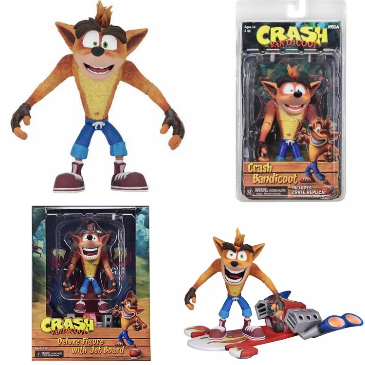 Летающая версия NECA аварийный бандикот из дрилогии Mad Strike Классическая игра