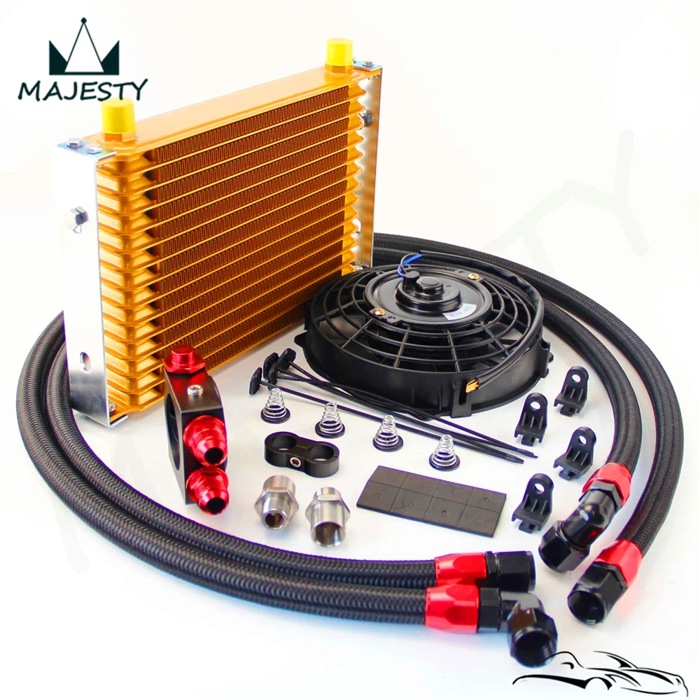 15 ряд доверие масляный охладитель термостат Сэндвич плиты комплект + 7