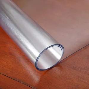 Прямоугольная скатерть из мягкого стекла ПВХ скатерть Прозрачная маслостойкая Кухня Обеденный Стол Крышка для вечеринки свадьбы 1,0 мм