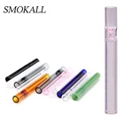 1 шт. стеклянные трубки 100 мм, стеклянная курительная трубка, аксессуары для сигарет, держатель для курения табака, травы, трубки Пипа, Легкая очистка для мельницы