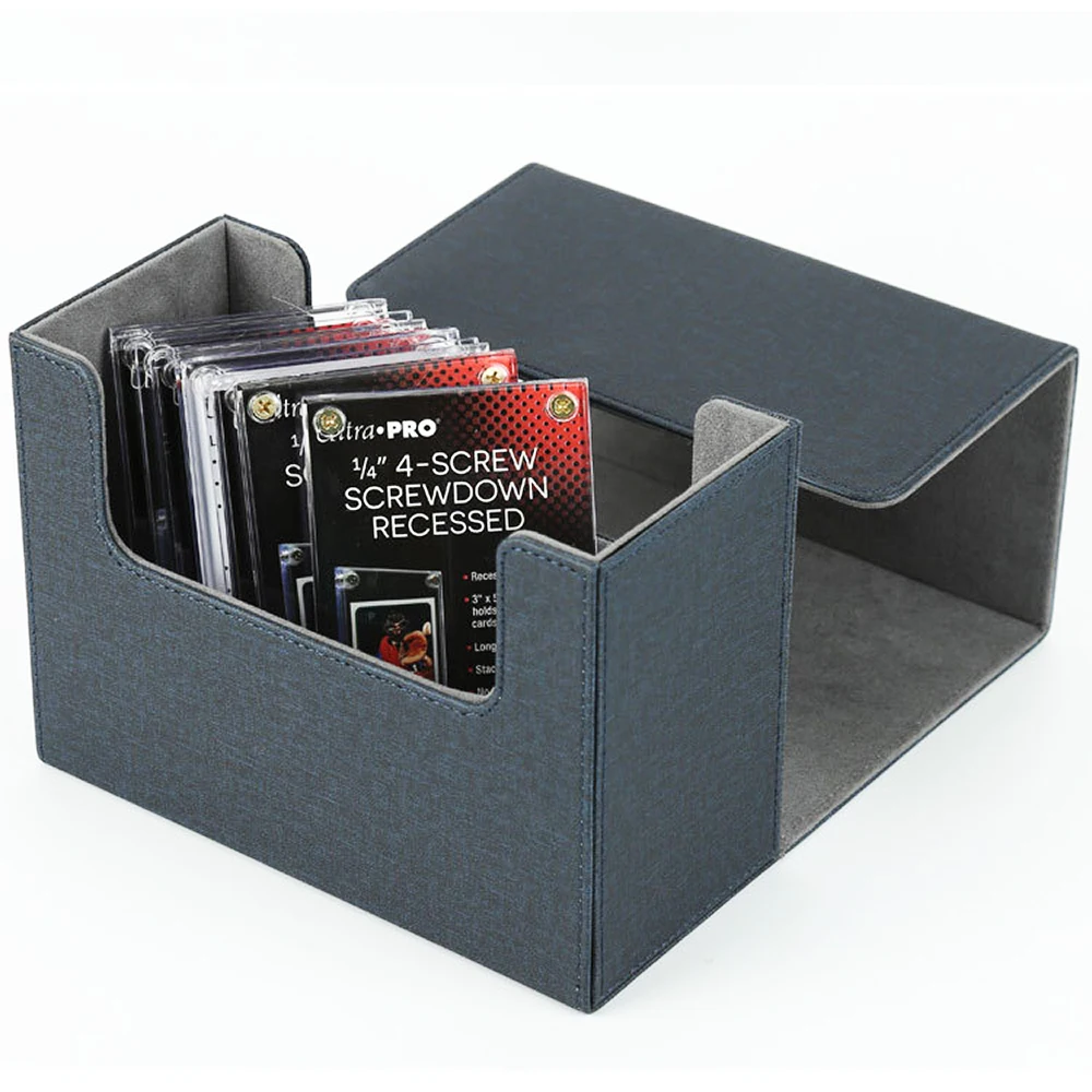 

Board Game Four-corner Screws PSA/BGS Rating Card Brick Storage Box Card Case Deck Box For MTG/TCG/ PTCG/PKM Trading Cards