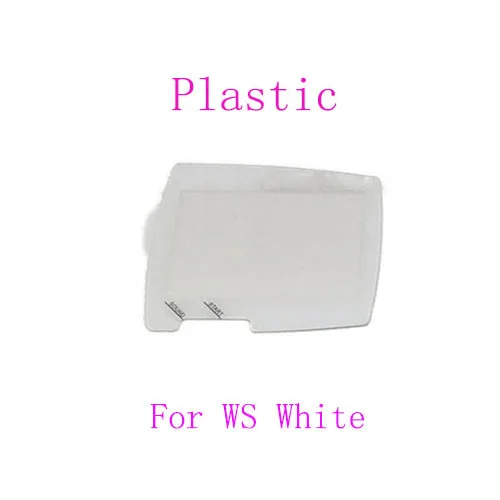 White For WS Серебристо-белая Замена для защиты объектива BANDAI WSC WS WSC Wonder Swan - Цвет: White For WS