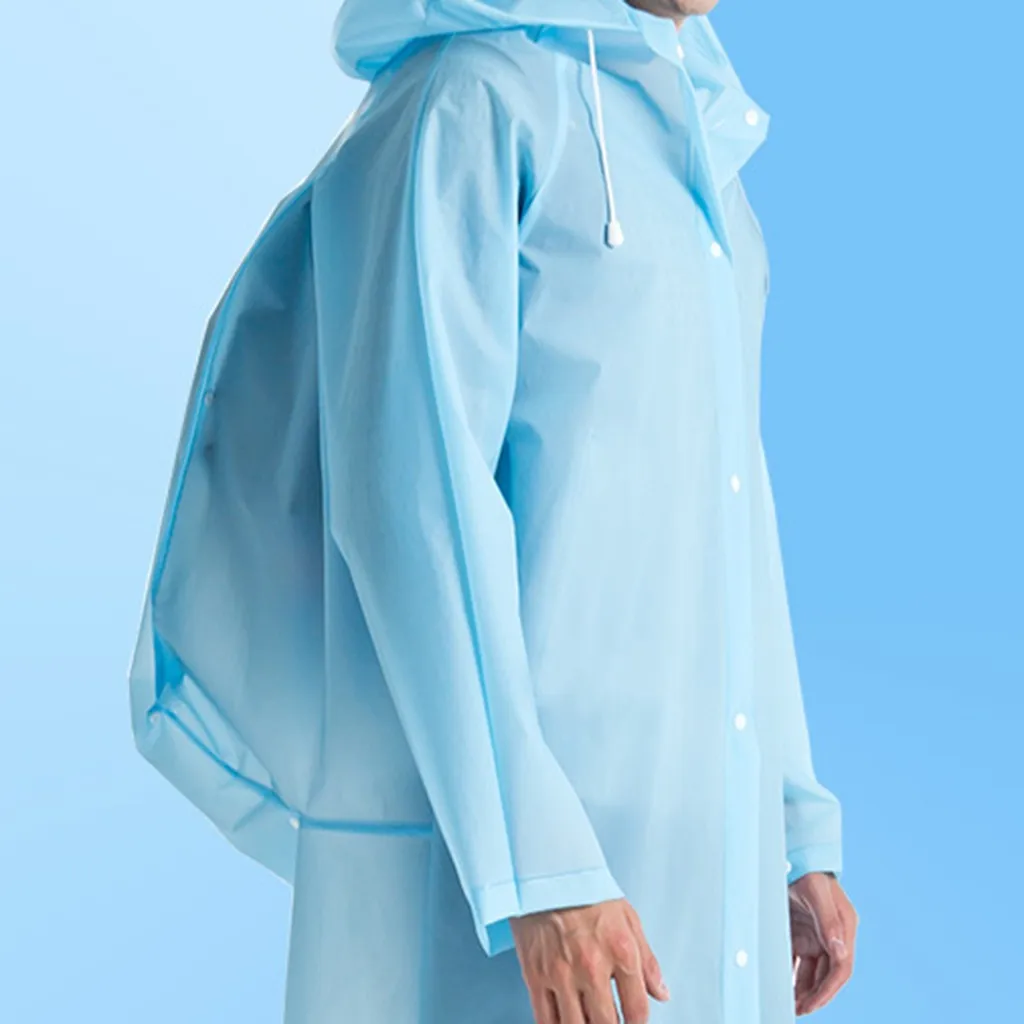 Мотоциклетный дождевик модный простой экологически чистый рюкзак пончо