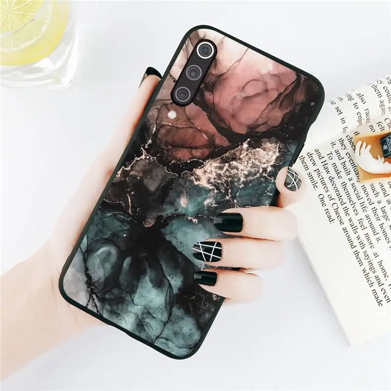 

Golden Marble texture pattern Phone Case For Xiaomi Redmi note 7 8 9 t k30 max3 9 s 10 pro lite Luxury brand shell funda coque