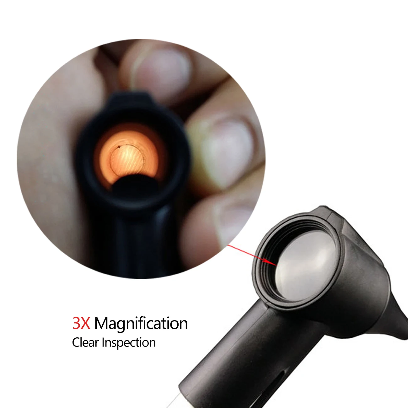 Медицинский Отоскоп Офтальмоскоп стоматологический набор ушных глаз горла