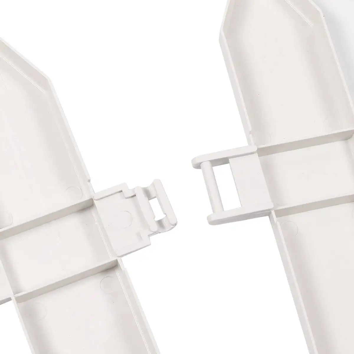 

12/24pcs White Expanding Portable Fence Gate White Plastic Garden Fencing Garden Lawn