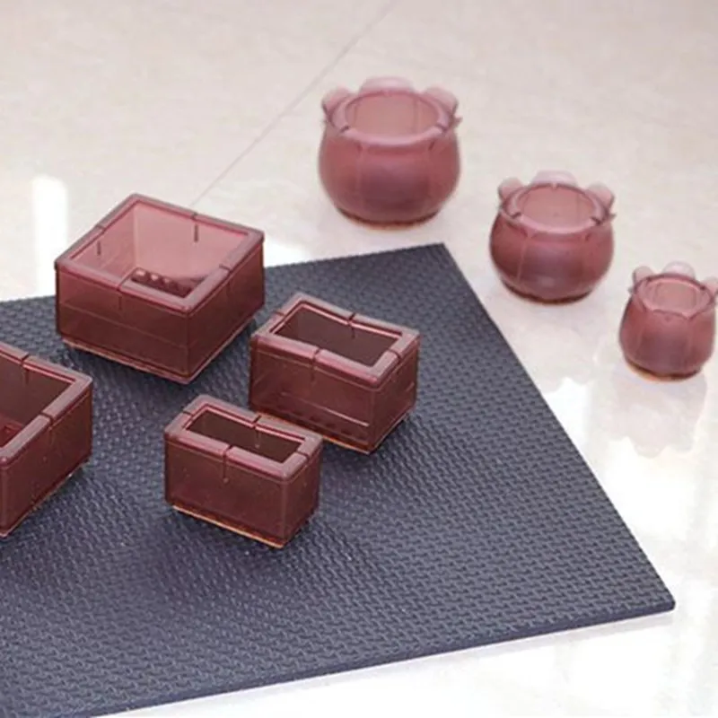 Чехлы для ножек стула резиновые протекторы мебельные столов стола домашний