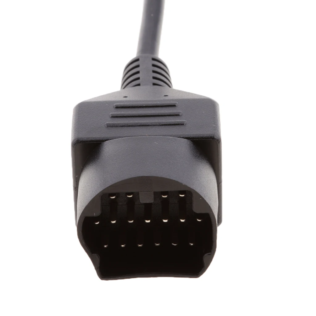 17-контактный кабель OBD1-16Pin OBD2 OBDII диагностический Соединительный адаптер для Mazda