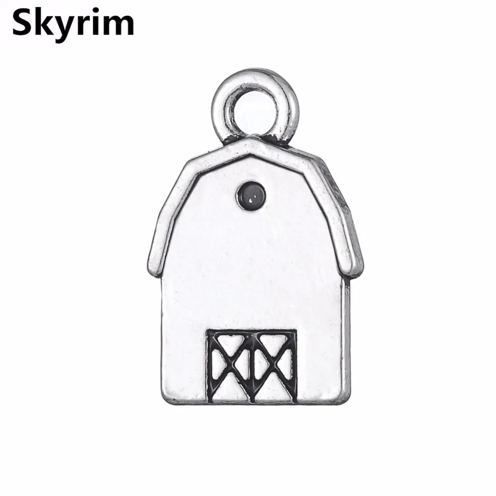 3d подвески Skyrim с родиевым покрытием из металлического сплава для