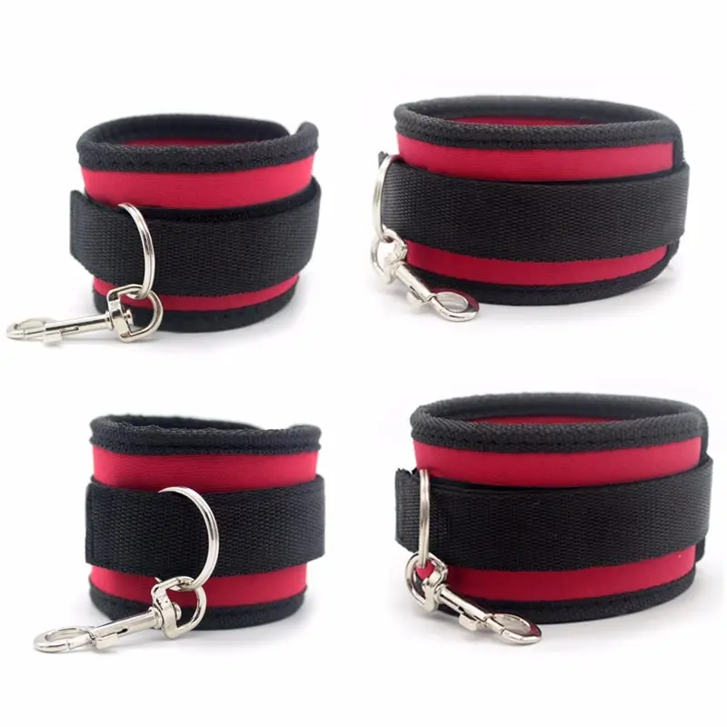 Erotic Under Bed Bondage Kit Slave Handcuffs Ankle Cuffs Sex Restraint Leg Open Wrist Bdsm Fixed Strap Adult Game Toys |