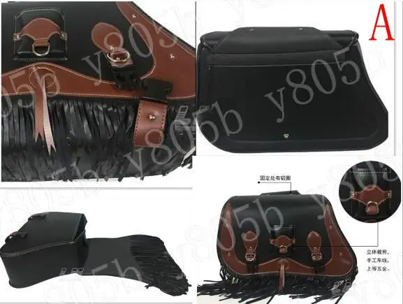 Motorcycle Side Bag Saddle Bags For Honda Rebel CMX 250 CA125 450 Gold Wing GL1500 GL1800 SHADOW ACE VLX DLX MAGNA VF |