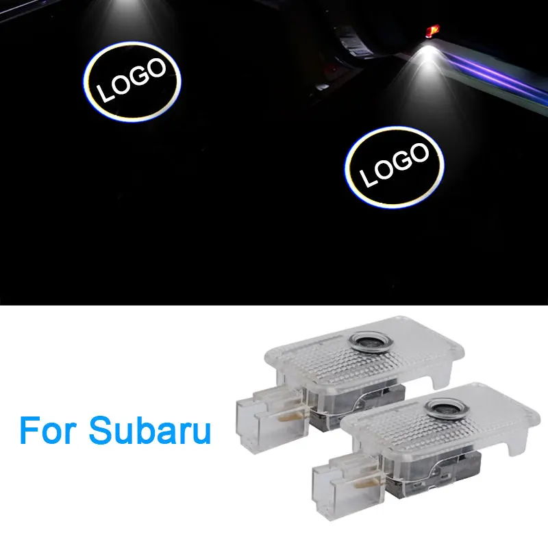 

Car Door Welcome Projector LED lights for SUBARU Forester Outback legacy Impreza XV Tribeca 2011 Logo Light ghost light