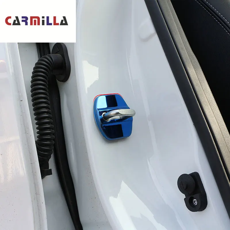 4 шт. крышка замка автомобильной двери автомобиля стикер чехол для Infiniti FX35 Q50 Q30 ESQ