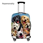 Чехлы для багажа Nopersonality 18-32 с животными, Эластичные аксессуары для путешествий с рисунком собаки, дельфина
