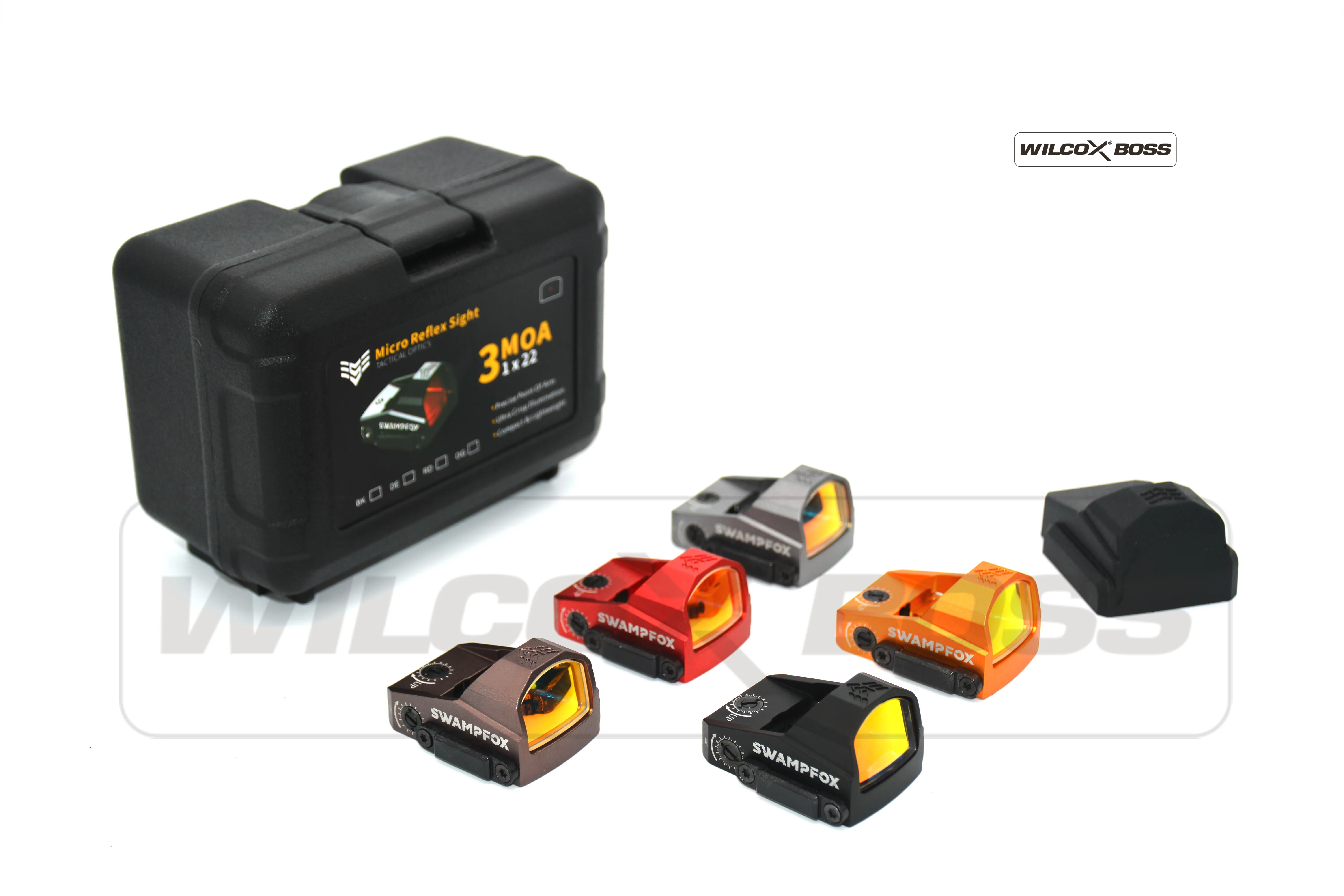 Тактический прицел с красной точкой P2 голографический оптический 3 MOA 1x22 для