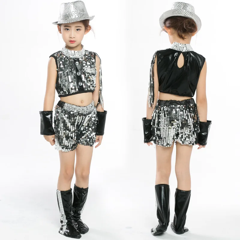 Одежда для ночного клуба детская одежда джазовых танцев хип хоп модная мальчиков