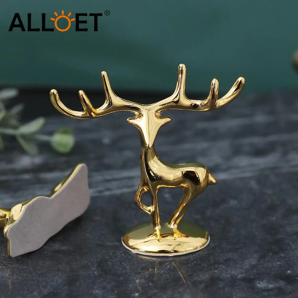 

Vintage Deer Sculpture Animal Elk Resin Statue Home Desktop Storage Ornament Elk Figurine Home Living Room Decor