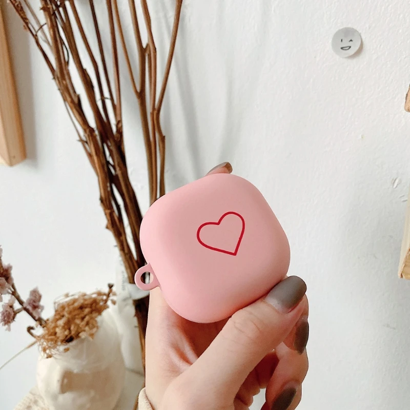 

Love Pattern Protective Cover PC Hard Case Shell for Galaxy Buds live Earphone R9CB