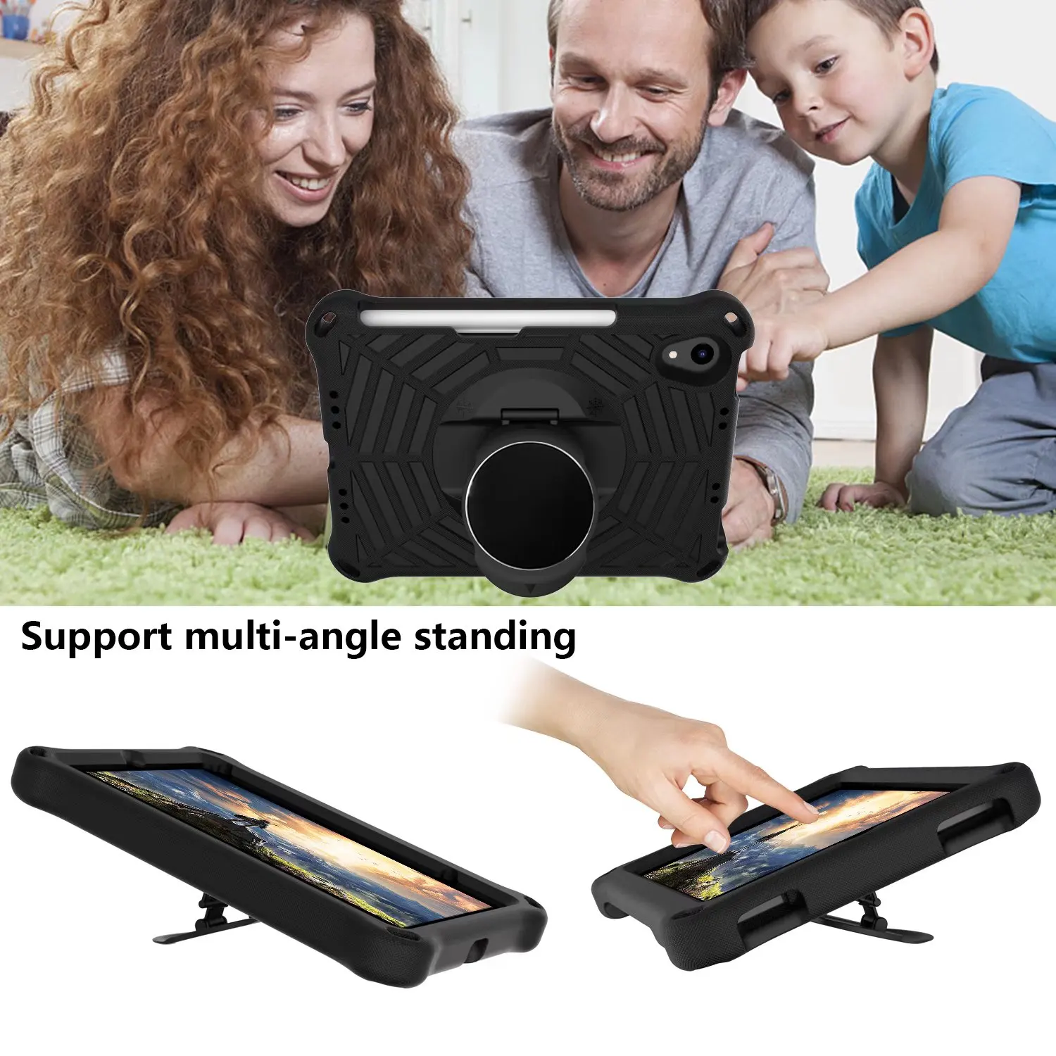 Детский противоударный чехол из вспененного этилвинилацетата с плечевым