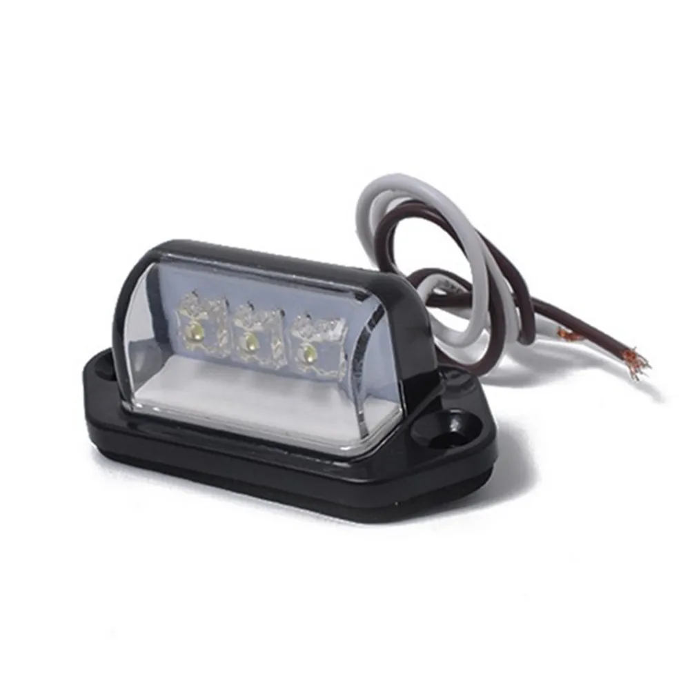 

Car License Number Plate Light Tail Rear Lamp For Truck Trailer Lorry 12/24V Low Power Consumption Car Lights